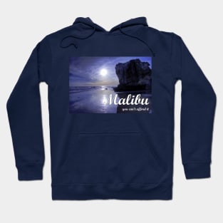 Malibu - You Can't Afford It: Funny Parody of Vacation Souvenir Hoodie